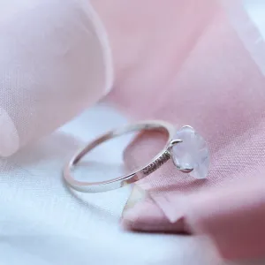 Zásnubní prsten s měsíčním kamenem a diamanty LUNAR Thumbnail