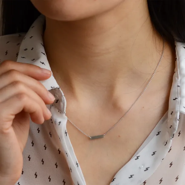 Zlatý minimalistický náhrdelník BARE Image