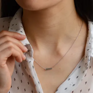 Zlatý minimalistický náhrdelník BARE Thumbnail