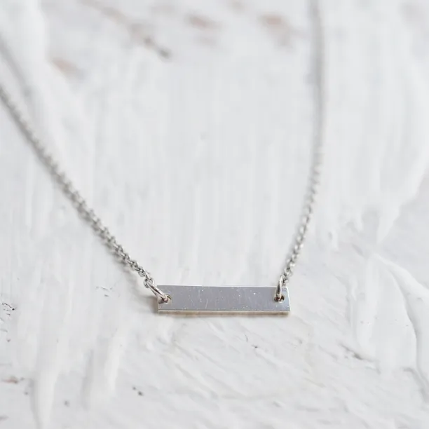 Zlatý minimalistický náhrdelník BARE Image