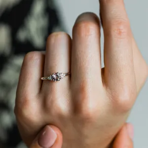 Zásnubní prsten s lepidokrokitem a diamanty FRAISE Thumbnail