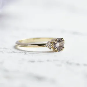 Zásnubní prsten s lepidokrokitem a diamanty FRAISE Thumbnail