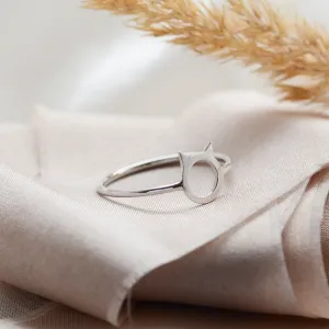 Zlatý prsten s kočkou KITTY Thumbnail