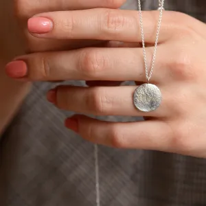 Strukturovaný personalizovaný náhrdelnik s libovolným gravírem MOM Thumbnail