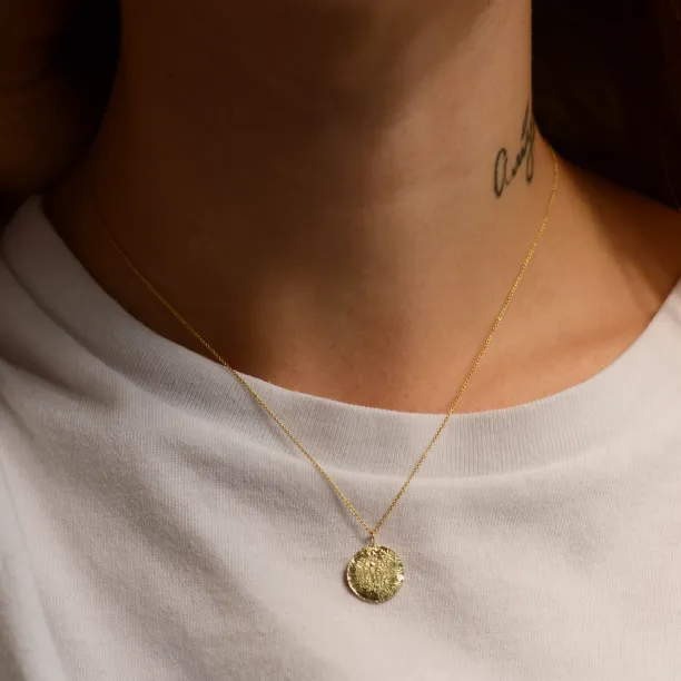 Strukturovaný personalizovaný náhrdelnik s libovolným gravírem MOM Image