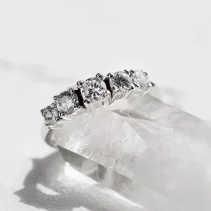 Five stone diamond engagement ring NICOLAS Thumbnail