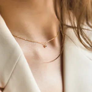 Zlatý bezel přívěsek se salt´n´pepper diamantem ISLEEN Thumbnail