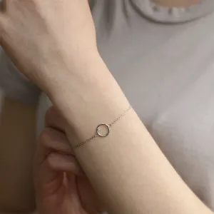 Zlatý karma náramek s diamantem BALASANA Thumbnail