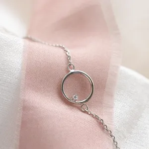 Zlatý karma náramek s diamantem BALASANA Thumbnail