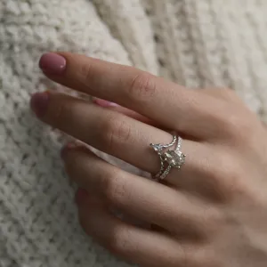 Zlatý vintage prsten se salt and pepper diamantem EIMMEAR Thumbnail