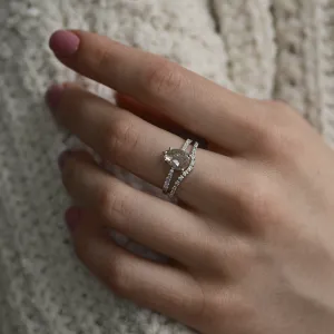 Zlatý vintage prsten se salt and pepper diamantem EIMMEAR Thumbnail