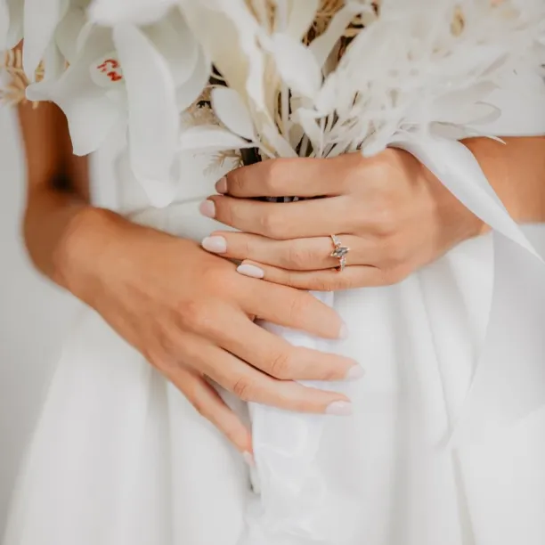 Vintage zlatý prsten se salt and pepper diamanty ROISIN Image