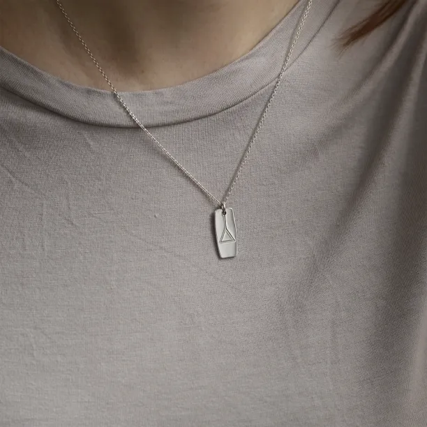 Stříbrný přívěsek s gravírem GEOMETRY Image