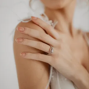 Zlatý eternity prsten s diamanty Tiernan Thumbnail