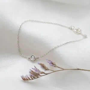 Zlatý náramek se salt and pepper diamantem XSANA Thumbnail