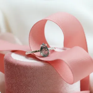 Zlatý prsten s mechovým achátem BERTA Thumbnail