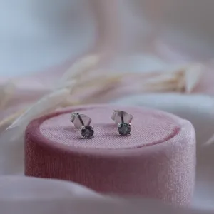 Zlaté náušnice se salt and pepper diamanty FELI Thumbnail