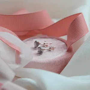 Zlaté náušnice s quartzy FELI Thumbnail