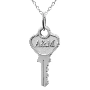 Stříbrný přívěsek ve tvaru klíče HANU Thumbnail