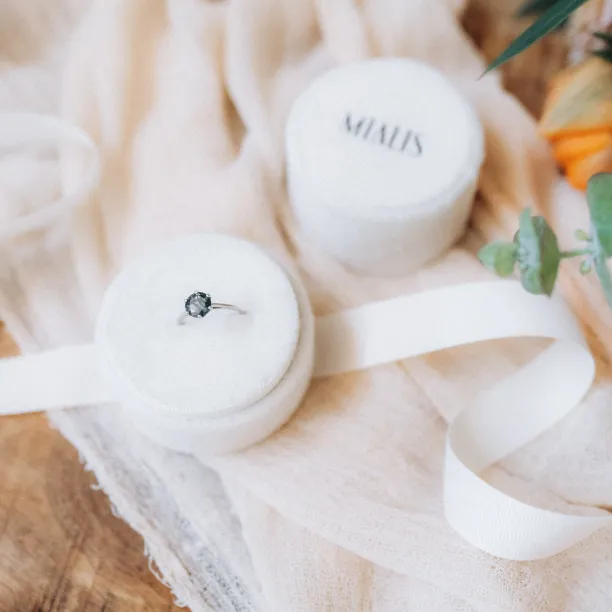 Prsten s mechovým achátem OLLY Image