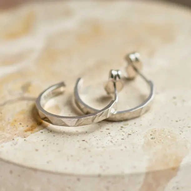 Zlaté kruhové náušnice ABBY Image