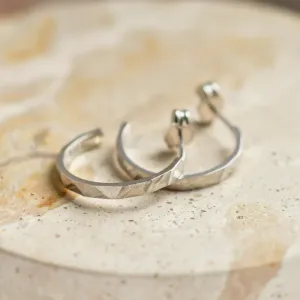 Zlaté kruhové náušnice ABBY Thumbnail