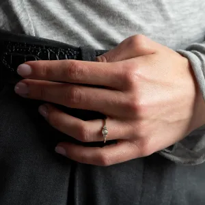 Zlatý prsten s diamantem salt and pepper MONNY Thumbnail