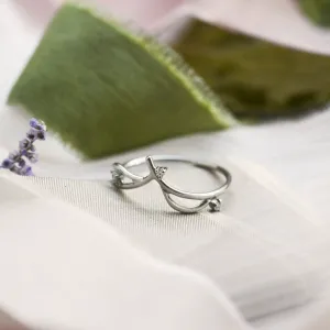 Minimalistický zlatý prsten s diamanty DOFA Thumbnail