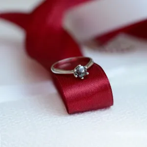 Prsten s diamantem salt and pepper 0.5ct DORE Thumbnail