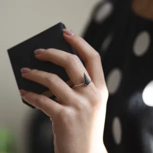 Originální prsten s diamantem salt and pepper KELLY Thumbnail