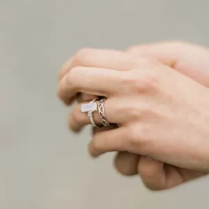 Propletené snubní prsteny ze zlata JAZ Thumbnail