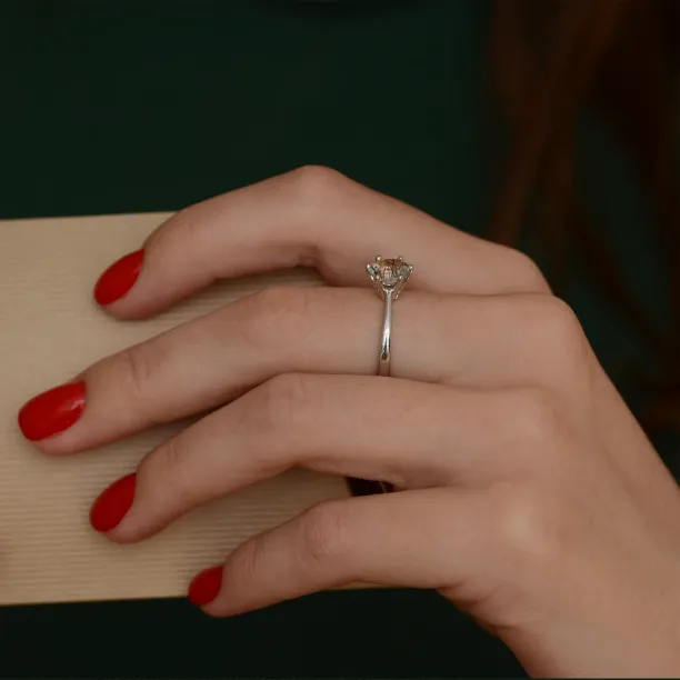 Zlatý prsten s rutil quartzem STAIM Image