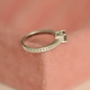 Zlatý prsten s rutil quartzem ve viktoriánském stylu STAI Thumbnail