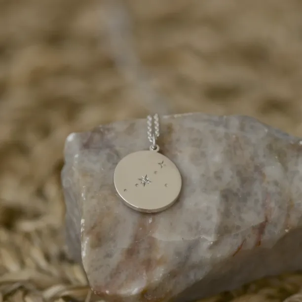 Přívěsek ze stříbra s diamantem ONTE Image