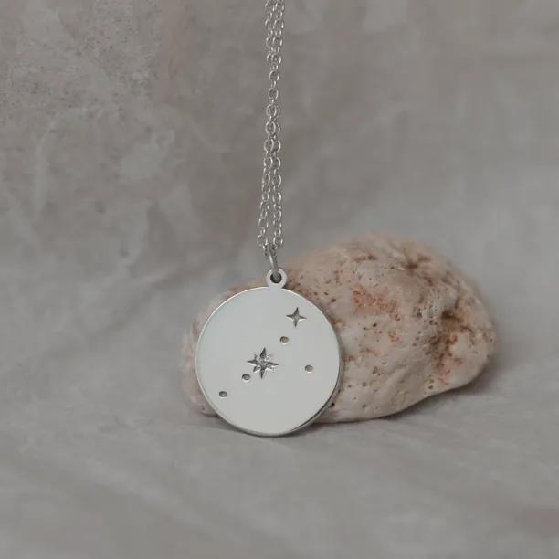 Přívěsek ze stříbra s diamantem ONTE Image