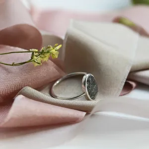 Zlatý minimalistický prsten s rutil quartzem VALENCIA Thumbnail