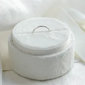 Zlatý minimalistický prsten s diamanty salt and pepper OLU Thumbnail