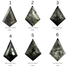 Zlatý prsten s diamantem  salt and pepper ANZI Thumbnail