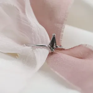 Zlatý prsten s diamantem  salt and pepper ANZI Thumbnail