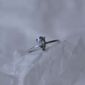 Zlatý prsten s diamantem salt and pepper ESSO Thumbnail