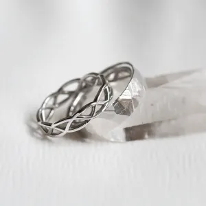 Propletené snubní prsteny ze zlata JAS Thumbnail