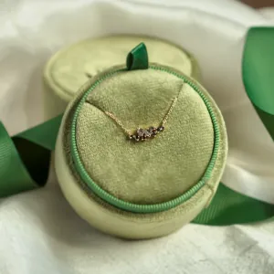 Zlatý náhrdelník osazený diamanty salt and pepper KLARI Thumbnail