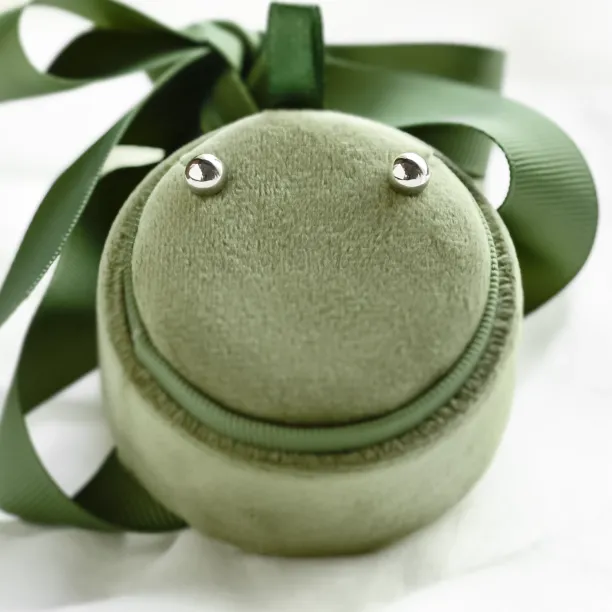 Gold ball earrings ALIANO Image