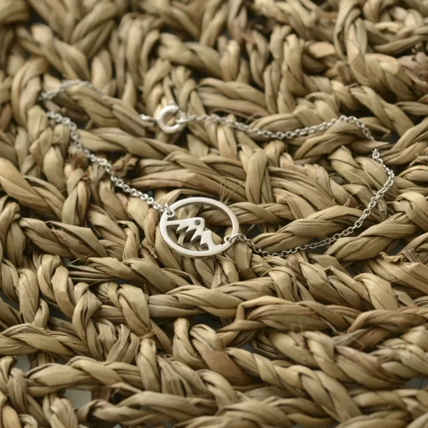 Stříbrný náramek s diamantem JAM Image