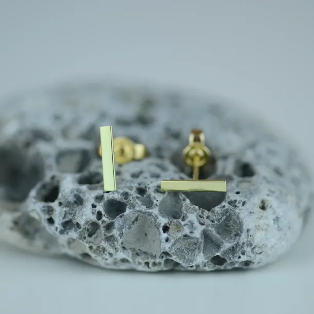 Zlaté minimalistické náušnice MINI Image