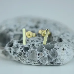 Zlaté minimalistické náušnice MINI Thumbnail