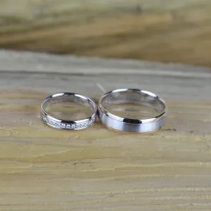 Snubní diamantové prsteny z kombinovaného zlata AVRIL Thumbnail