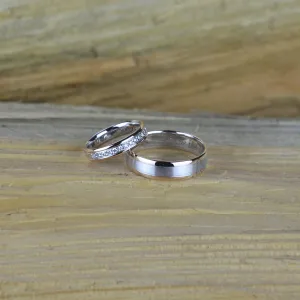 Snubní diamantové prsteny z kombinovaného zlata AVRIL Thumbnail