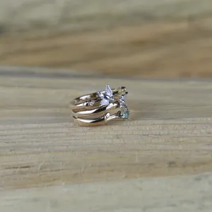 Zlatý prsten se smaragdem GINA Thumbnail