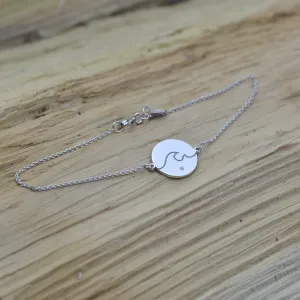 Stříbrný náramek s diamantem CANDICE Thumbnail